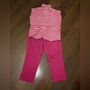 2piece crop pants & Top Size M/14 (Cart I-101)